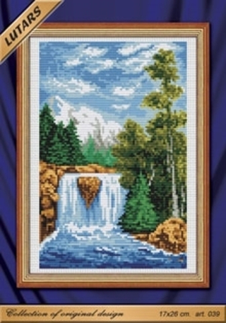 "Река"-039 вышивка
