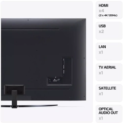 Телевизор ЖК 86' LG 86UR81006LA черный