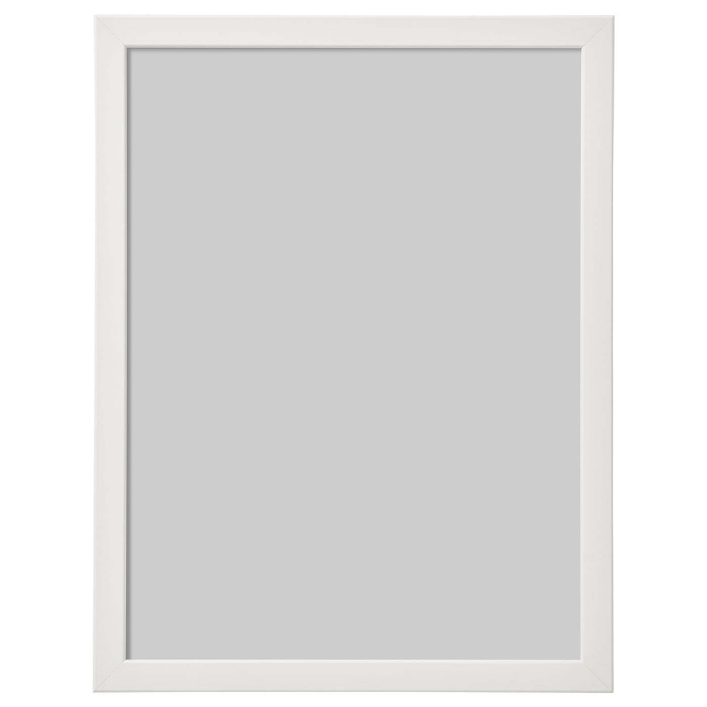 IKEA FISKBO  (ИКЕА ФИСКБО)  -  Рамка, белая, 30x40 см