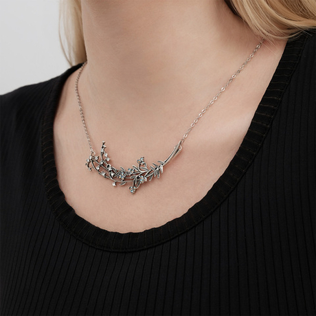 "Лантия" колье из коллекции "Хрустальный сад" от Jenavi