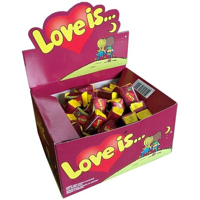 Жевательная резинка Love Is Вишня-лимон, 4,2 г (1 шт)