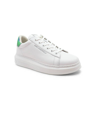 Кожаные кроссовки kapri mens nft kounter lo lace Karl Lagerfeld - белый(KL52573)