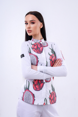 Китель поварской женский Dragon fruit
