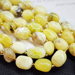 Опал, крупная галтовка, 10-15 мм, камни овалы бочонки, штучно