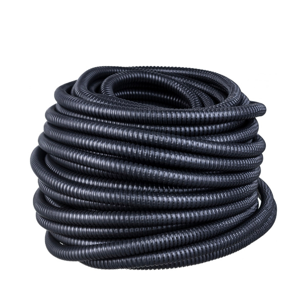 Металлорукав в изоляции Р3-ЦПнг-25 (20м) с протяжкой черный IEK CMP10-25-020