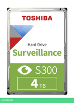 Жесткий диск Toshiba S300 4TB (HDWT840UZSVA)