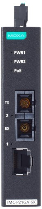 Медиа-конвертер MOXA IMC-P21GA-G2-SX-SC
