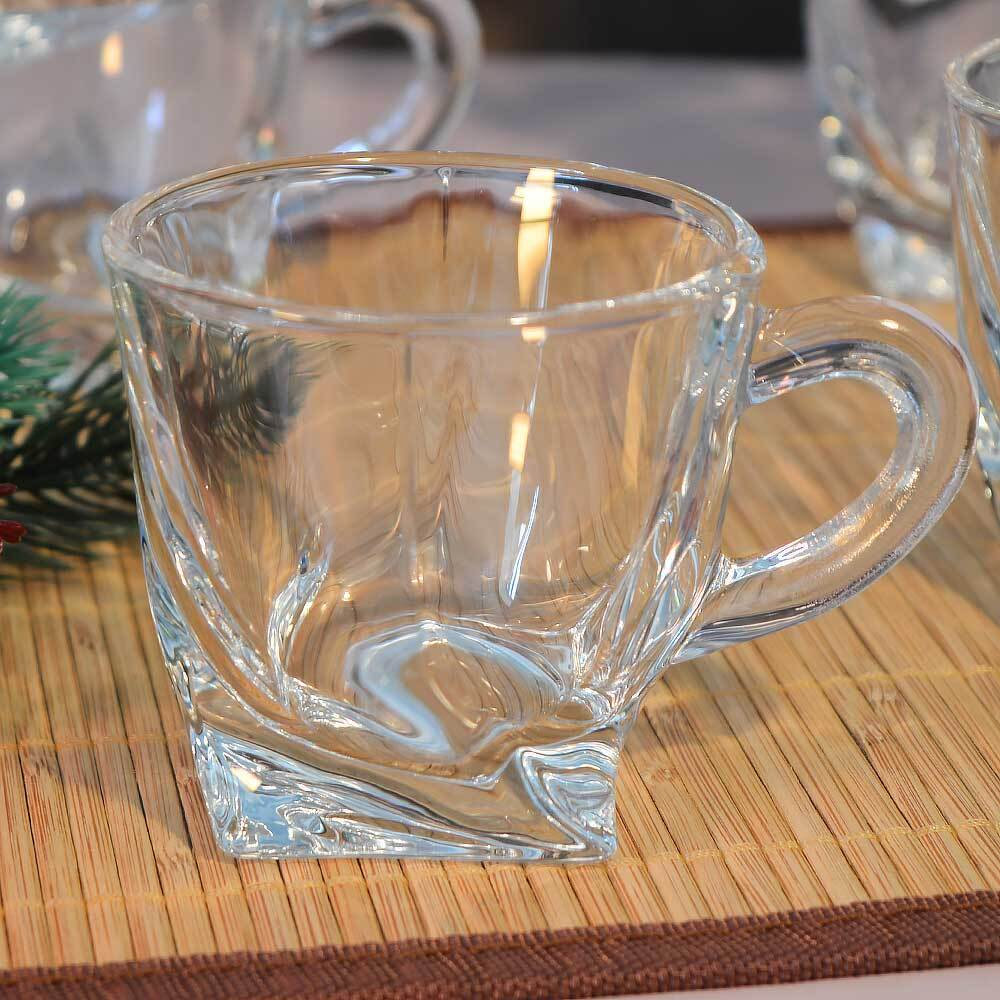 Набор кружек 6шт 205мл h7,7см, d7,3см, LXZB42