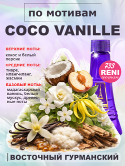 Coco Vanille (Коко Ваниль) духи женские RENI 733, 100мл