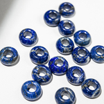 Каменный бублик, 14мм, натуральный лазурит