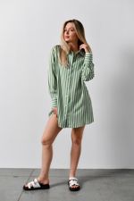 Блузка (рубашка) Тропический рай-2 Виотекс ЗЕЛЁНЫЙ