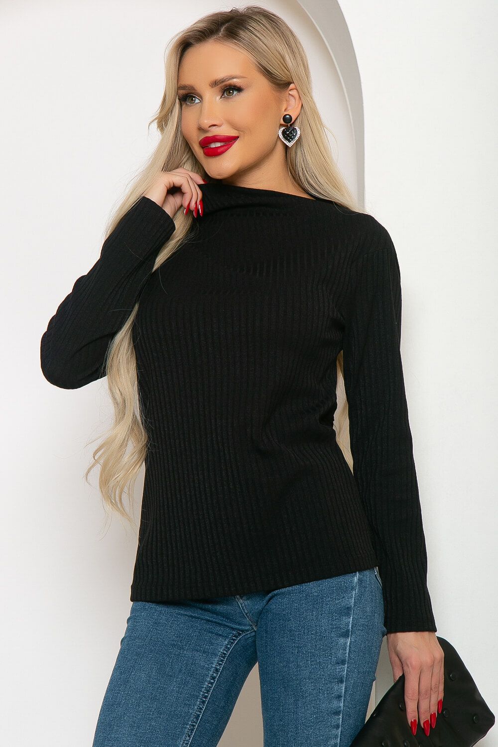 Джемпер "Аланис" (блэк) Б4115 LT Collection