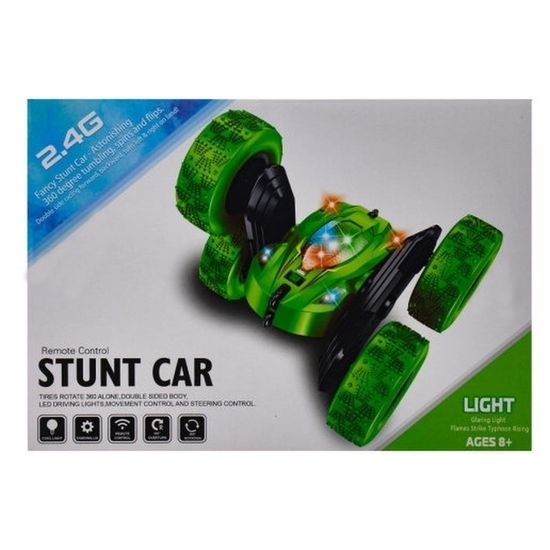 Машинка - перевёртыш Stunt Car на пульте управления
