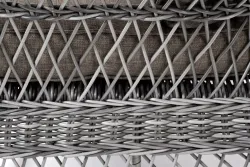 "Гранд Латте" диван трехместный из искусственного ротанга, цвет графит