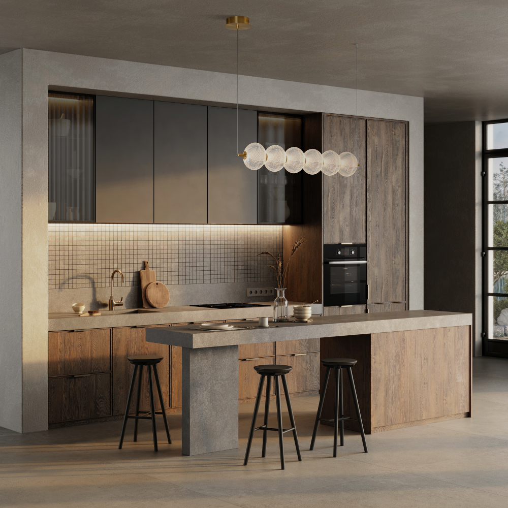 Подвесной светодиодный светильник Freya Awella FR6135PL-L22BT