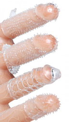 Набор из 4 насадок на член Pleasured Penis Enhancement Sleeve 4 Pack (Цвет: прозрачный)