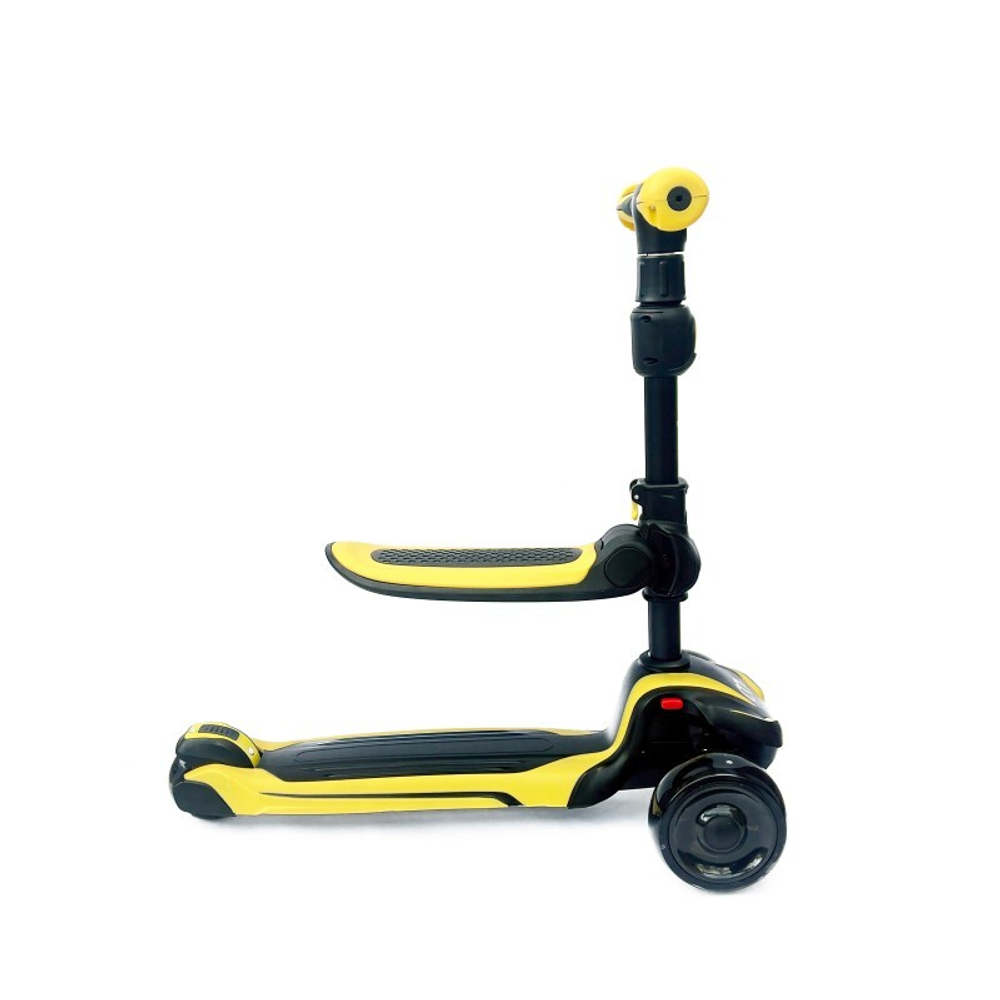 Самокат Moby Plus RO-101 black-yellow (Черно-Желтый)