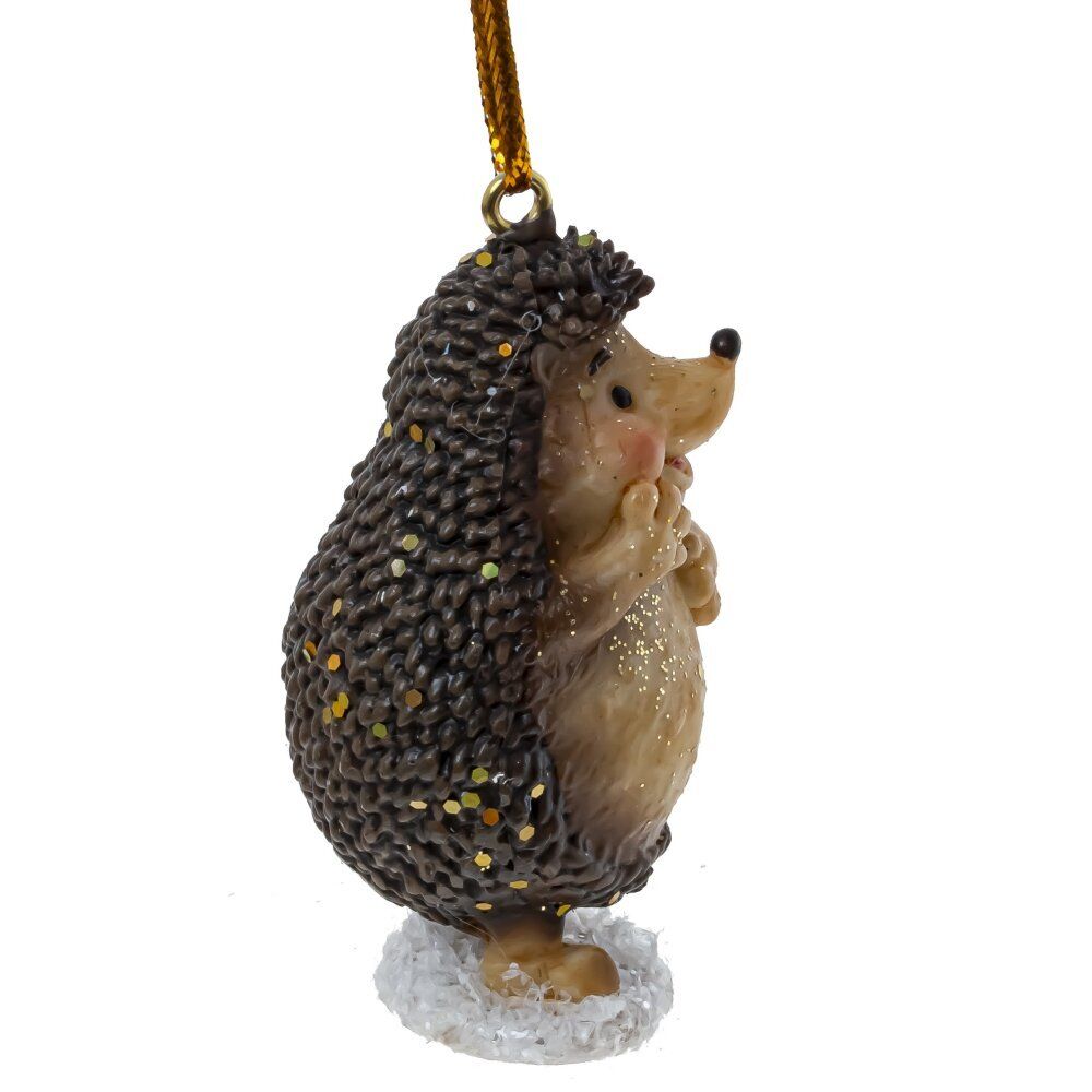 GAEM Фигурка декоративная подвесная "Ёжик", L4 W3 H6 см, 2в.