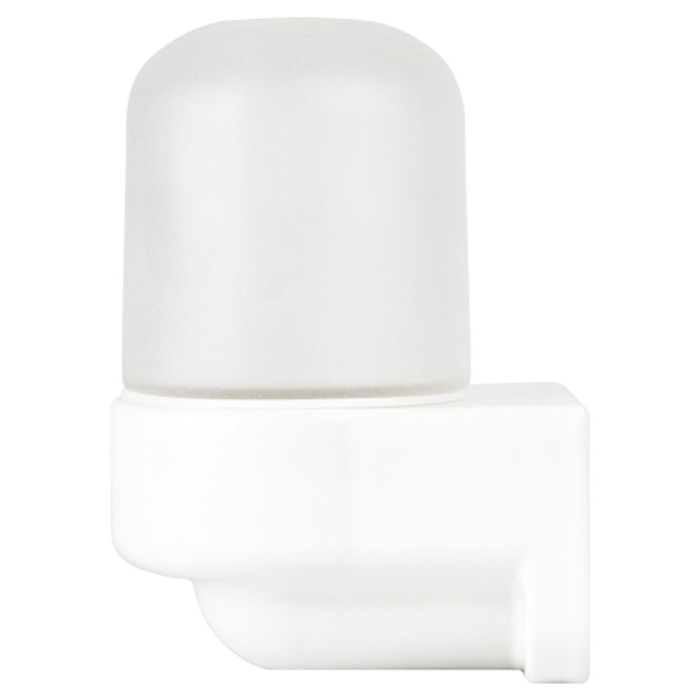 Светильник ЭРА НББ 02-60-003 для бани керамика/стекло угловой IP54 E27 max 60Вт 150х110х85 белый