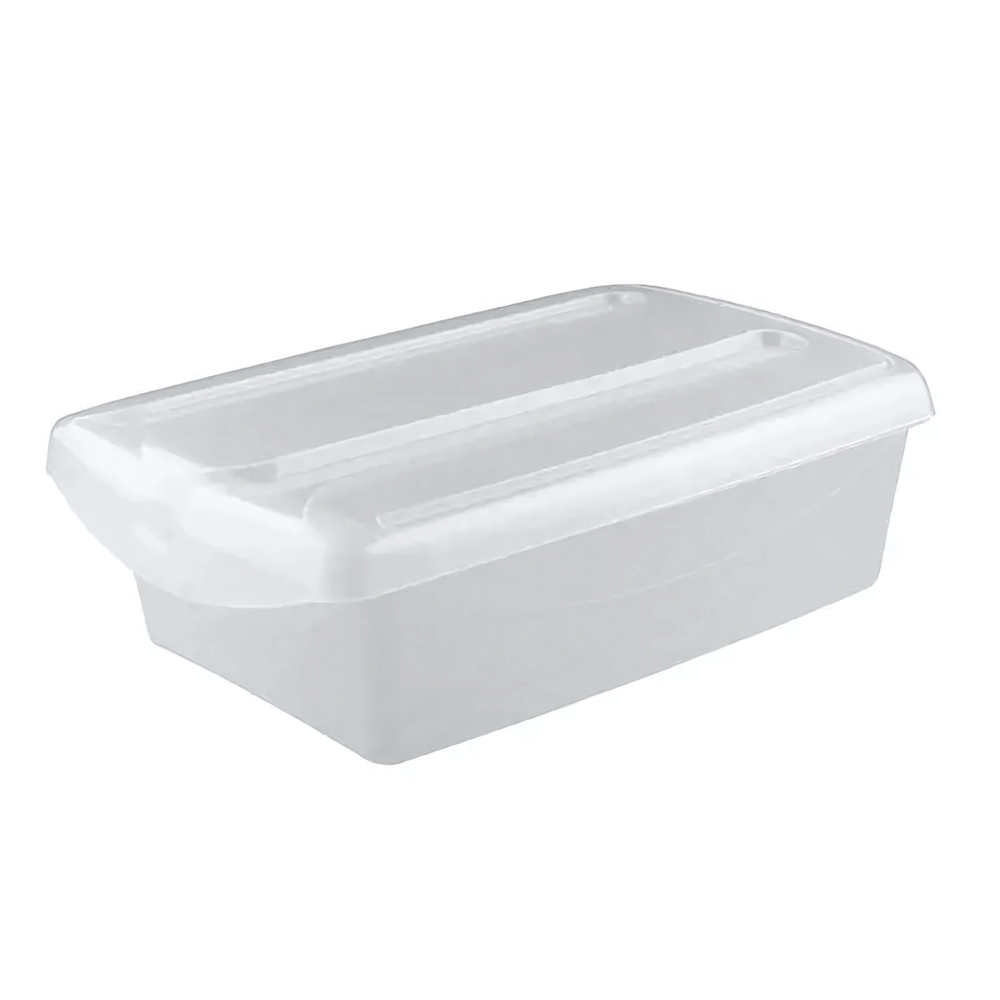 ЯЩИК С ОТКИДНОЙ КРЫШКОЙ 360Х240Х130 ММ (бесцветный)