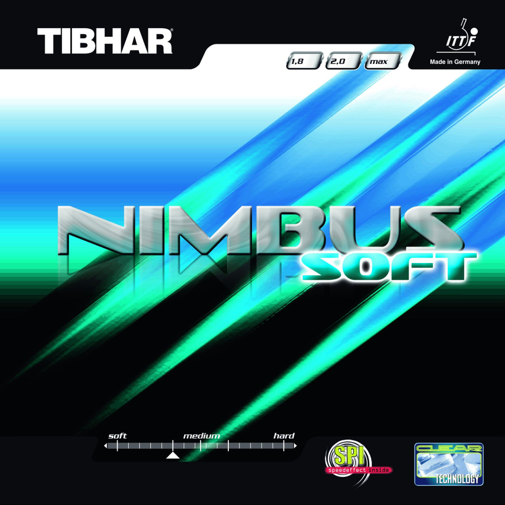 Накладка для ракетки Tibhar Nimbus Soft 2.0 red
