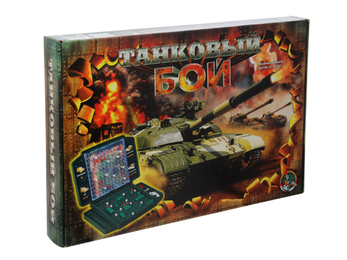 Настольная игра для двоих «Танковый бой»