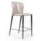 Полубарный стул Albert кожа капучино