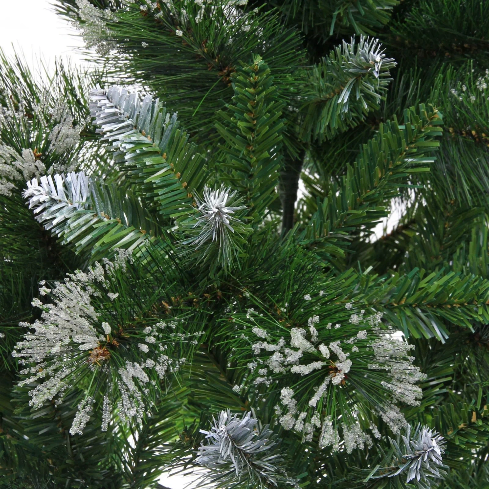 Елка «Хрустальная роса» 120 см, ПВХ+Леска (190 веток)