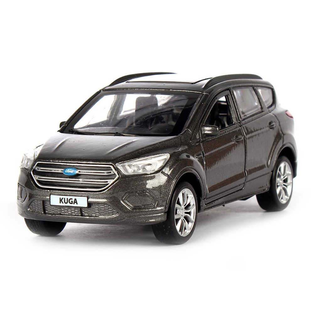 Модель ин. мет. "Ford Kuga" 12см, открыв. двери, серый коробка KUGA-GY (Технопарк)