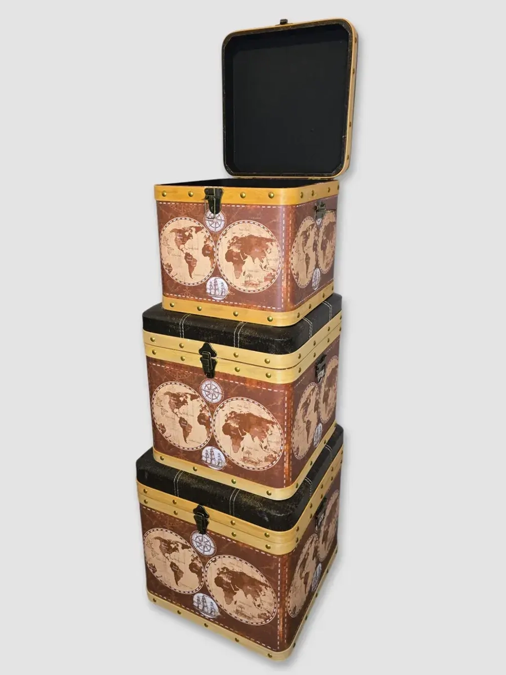 Пуфик для прихожей с ящиком 48*48*49 см