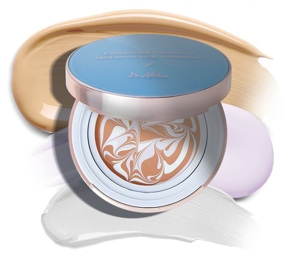 Компактное тональное средство Dr.Althea Double Serum Balm Foundation #23 (с запаской)