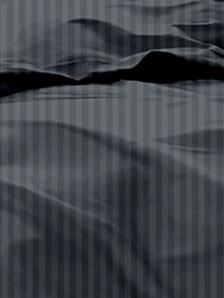 Постельное белье сатин-страйп Milky Garden "Графитовый" 1,5-сп  Наволочка 50х70 см 1 шт Простынь  150x215 см Пододеяльник 145x215 см