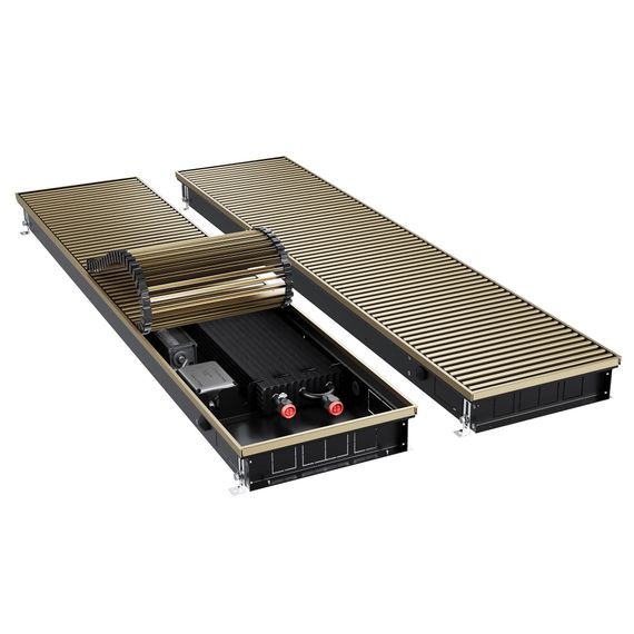 Конвектор внутрипольный Royal Thermo ATRIUM TURBO-80/300/1900-DG-U-AU