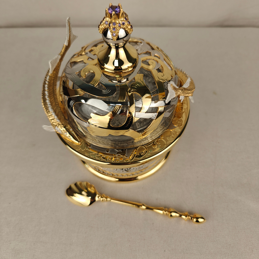 Икорница Морская звезда Златоуст от РТД "Золотой медведь"