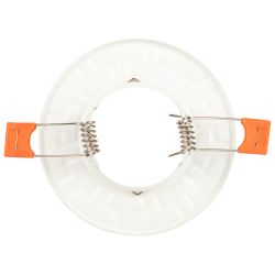 ST5 CH/WH Светильник ЭРА штампованный MR16,12V/220V, 50W белый/хром