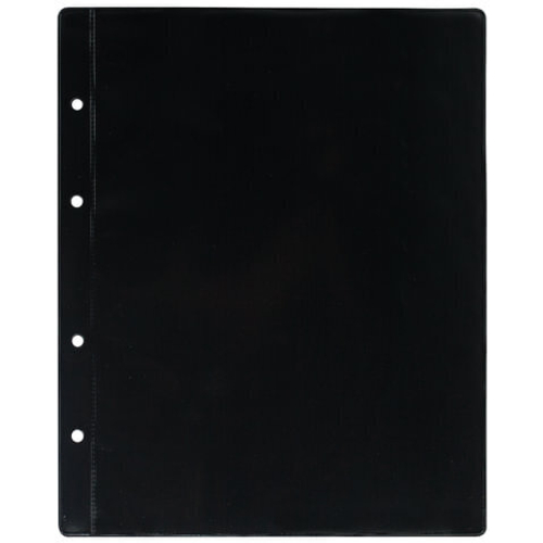Листы-вкладыши разделители для альбома "Оптима" М9-0, 200х247 мм, черные, РЛ