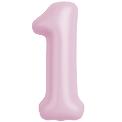 Цифры 102 "Цвета Розовый Зефир" слим (slim)