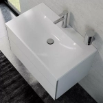 Тумба с раковиной KEUCO Royal Reflex 39603210100 80 белая