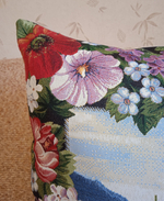 Декоративный гобеленовый чехол для интерьерной подушки Мечта 47х47