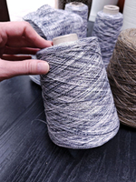 Итальянская бобинная пряжа от производителя Luxury Selection By Ri. Go art. Lino 2/26, Состав 100% Лен, Длина 1300м/ 100грамм