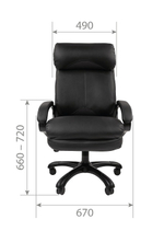Офисное кресло CHAIRMAN 505, экокожа