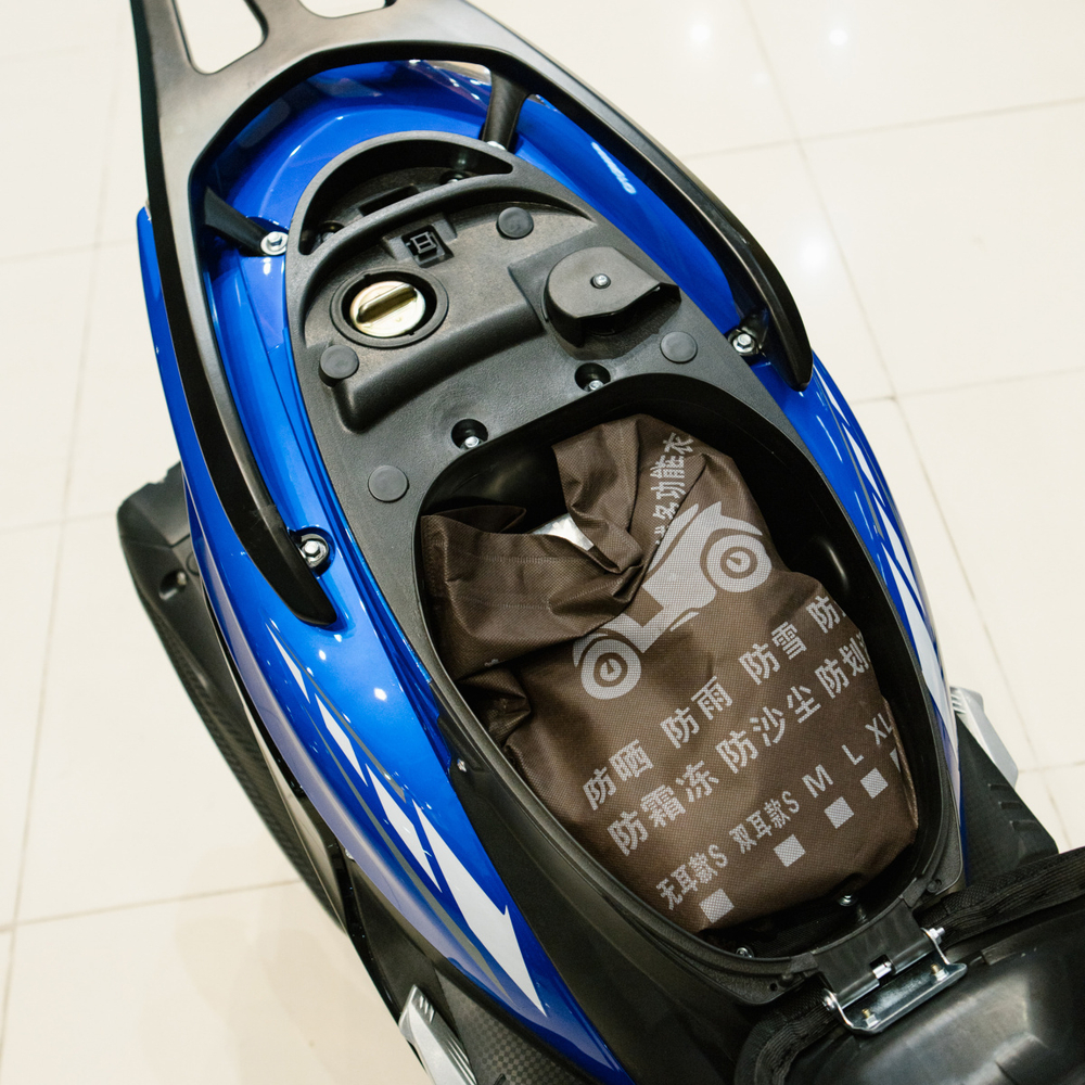 Скутер TMBK SCOOTER JUMBO 50cc Blue Black