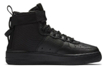 Кроссовки Nike Air Force 1 Triple Black GS (Подростковая размерная сетка)