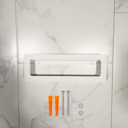 Держатель для полотенец MetaDec Qadrate 30см белый