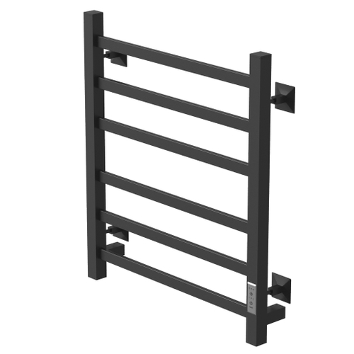 Полотенцесушитель MIXLINE TRIUMPH  60х50 (таймер, 312 Вт, 5 перекладин) электрический ЧЕРНЫЙ