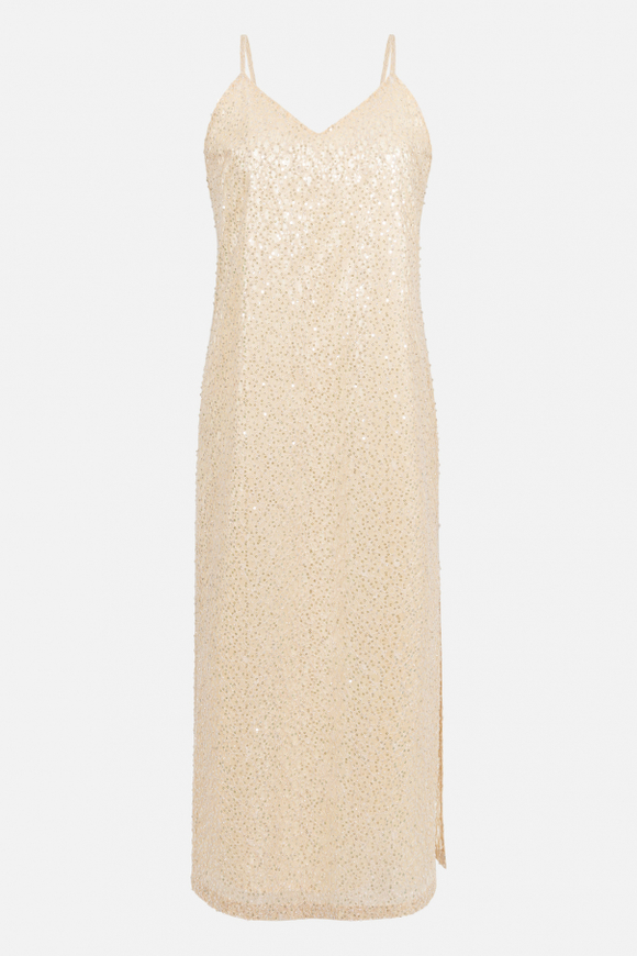 Платье-комбинация с вышивкой