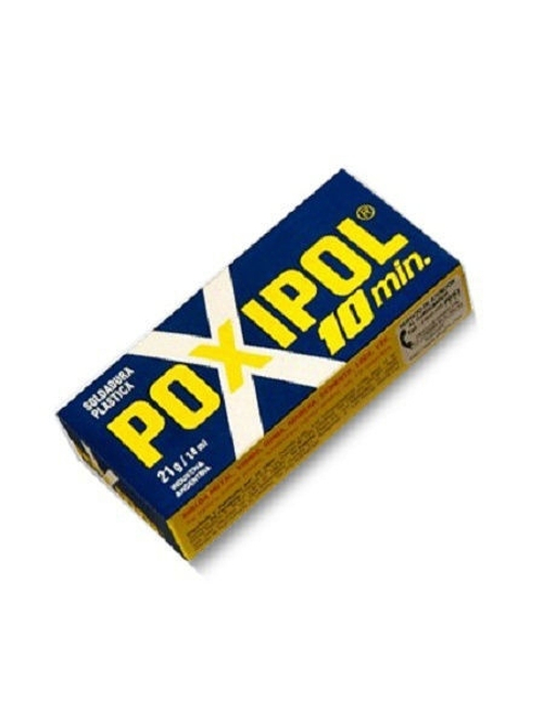 Клей POXIPOL 14 мл цвет металла