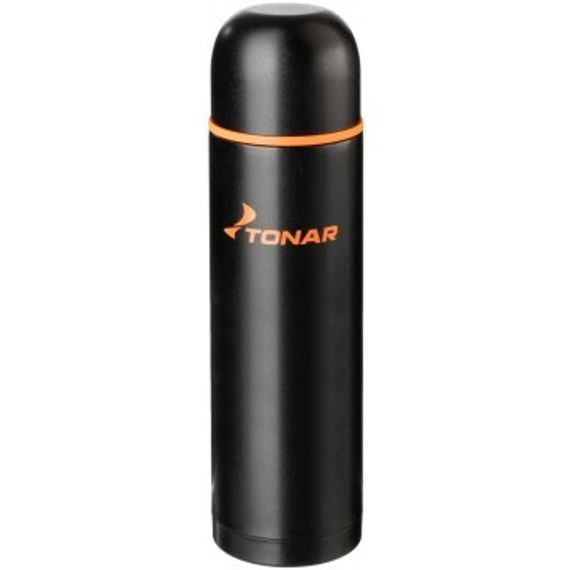 Термос TONAR 1200ML HS.TM-026  черный (дополн.пласт.чашка)