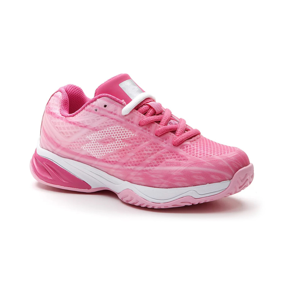 Детские теннисные кроссовки Lotto Mirage 300 All Court Shoe Kids - Pink, Pink