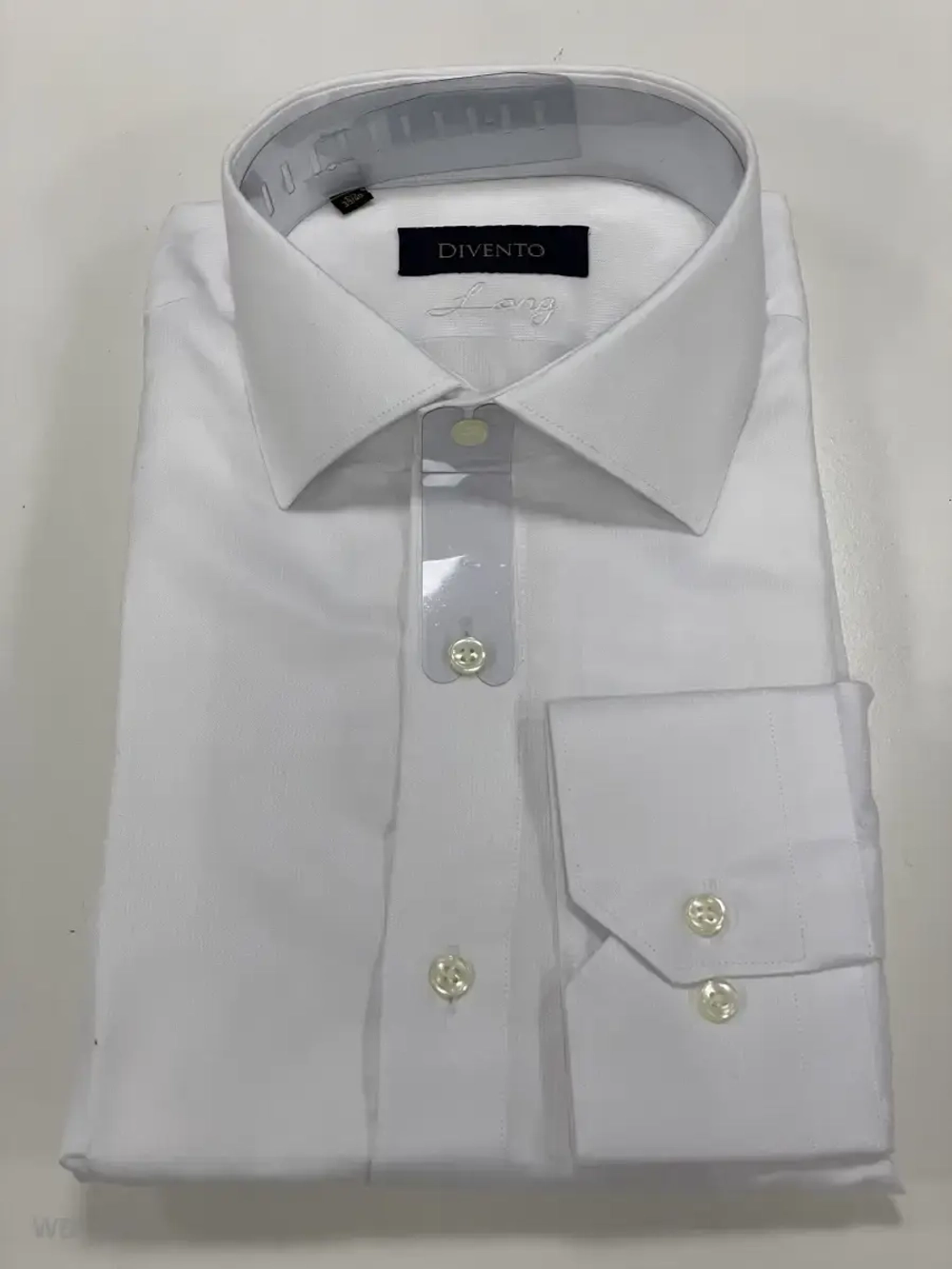 Рубашка на высокий рост LONG SLIM FIT с длинным рукавом